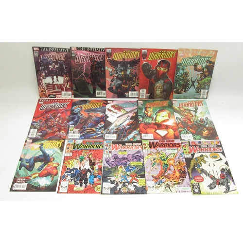 389 - Marvels The New Warriors – The New Warriors (1990-1996) #1, 2, 5, 7, 8, 11, 13-39, 40 (x2) 41,43-47,... 