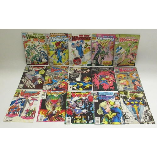 389 - Marvels The New Warriors – The New Warriors (1990-1996) #1, 2, 5, 7, 8, 11, 13-39, 40 (x2) 41,43-47,... 