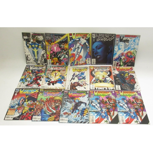 389 - Marvels The New Warriors – The New Warriors (1990-1996) #1, 2, 5, 7, 8, 11, 13-39, 40 (x2) 41,43-47,... 