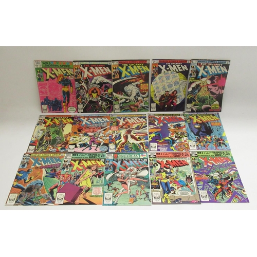 391 - Marvels X-Men – X-Men/Uncanny X-Men Vol.1 (1963-1981) #93, 108, 109, 110-120 & 122-141, Uncanny X-Me... 