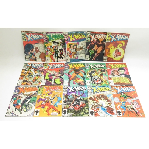 391 - Marvels X-Men – X-Men/Uncanny X-Men Vol.1 (1963-1981) #93, 108, 109, 110-120 & 122-141, Uncanny X-Me... 