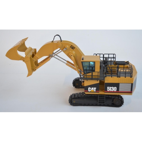 10 - Boxed NZG 1/50 scale diecast Caterpillar 5130 Hydraulic Shovel model (Art No 391) in excellent overa... 