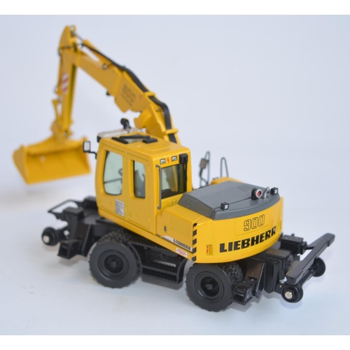20 - Superb boxed 1/50 scale NZG diecast Liebherr A900C ZW Hydraulic Excavator highly detailed model (Art... 