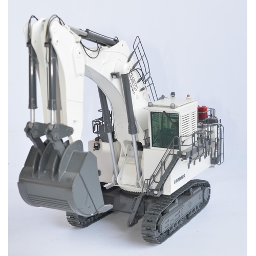 3 - Boxed highly detailed NZG 1/50 scale diecast Liebherr R9350 Litronic Hydraulic Excavator model (Art ... 