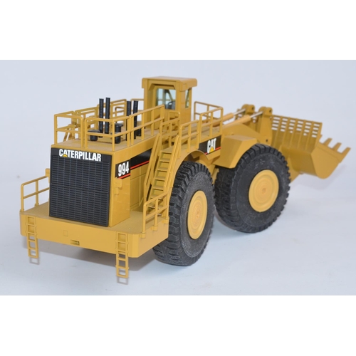 9 - Boxed NZG 1/50 scale diecast Caterpillar 994 Wheel Loader (Art No 366) in very good previously displ... 