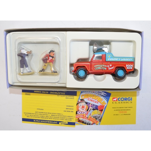 65 - Eight boxed limited edition 1/50 scale Corgi Chipperfields Circus diecast model sets to include 9788... 