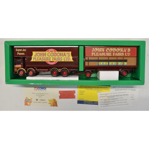 66 - Eight boxed limited edition 1/50 scale Corgi Classics Showman's Range diecast model sets to include ... 