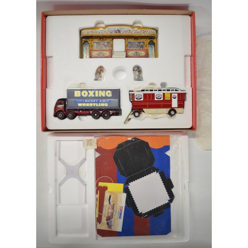 67 - Six boxed limited edition 1/50 scale Corgi Classics Showman's Range diecast model sets to include 31... 