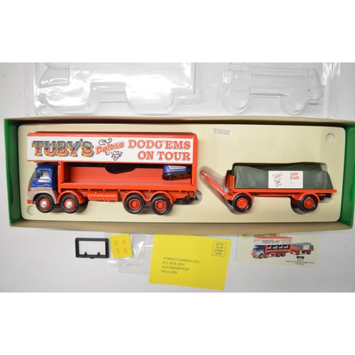 67 - Six boxed limited edition 1/50 scale Corgi Classics Showman's Range diecast model sets to include 31... 