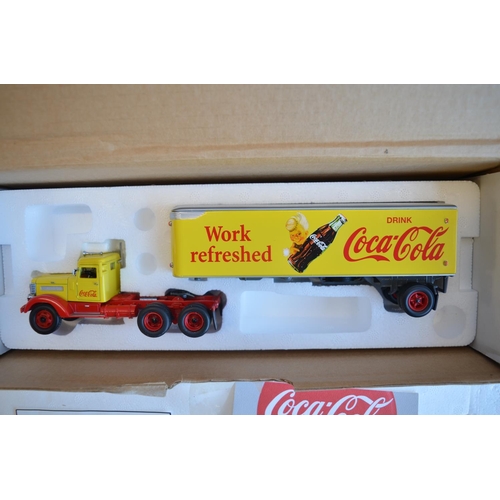 68 - Three Matchbox Collectibles diecast models to include 1/58 scale DYM38050 Coca-Cola 