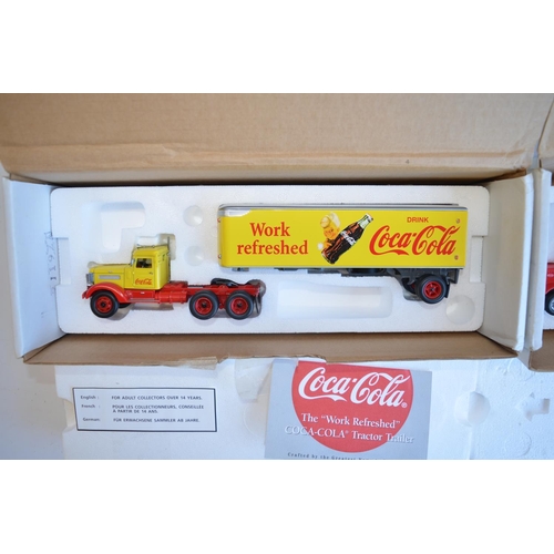 68 - Three Matchbox Collectibles diecast models to include 1/58 scale DYM38050 Coca-Cola 