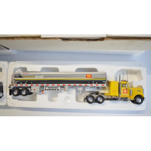 Two rare diecast truck models from Matchbox Collectibles to include KS200 A M The Power Of Shell and