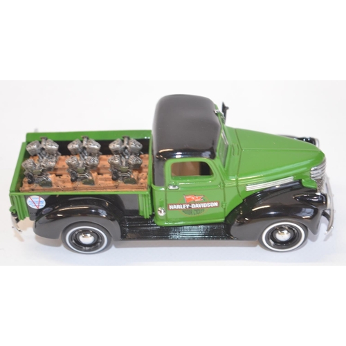 73 - Five boxed Matchbox Collectibles diecast truck and van models to include DYM37040 Harley Davidson Pe... 