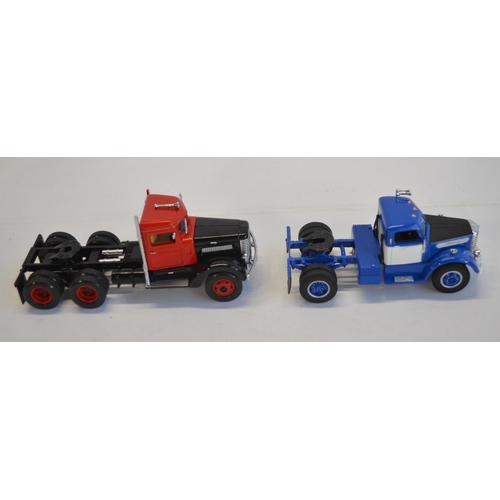 75 - Three Matchbox Collectibles/Dinky Birth Of The Big Rigs series diecast truck models to include DYM35... 