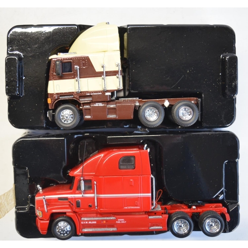 76 - Four boxed Matchbox Collectibles diecast Highway Commanders series truck models KS193/A-M to KS196/A... 