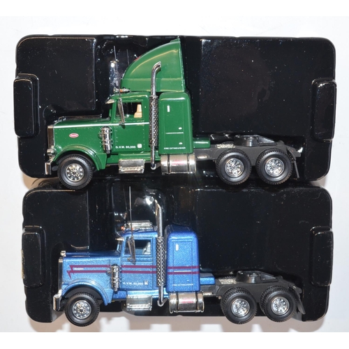 76 - Four boxed Matchbox Collectibles diecast Highway Commanders series truck models KS193/A-M to KS196/A... 