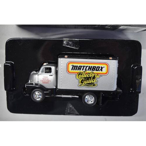 81 - Five boxed Matchbox themed/special edition collectors diecast model vehicles from Matchbox Collectib... 