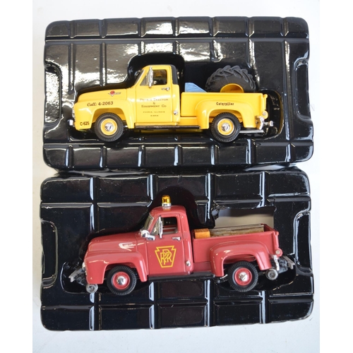 83 - Six Matchbox Collectibles classic American pick-up trucks, YIS01-M to 06M to include Harley Davidson... 