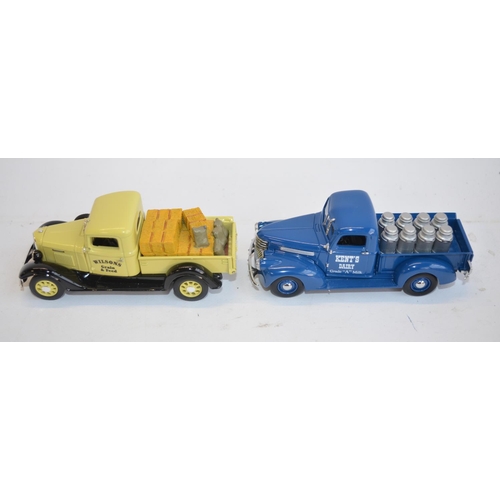 84 - Eight Matchbox Collectibles classic American pick-up trucks to include YYM38038-42 inclusive, YRS05/... 