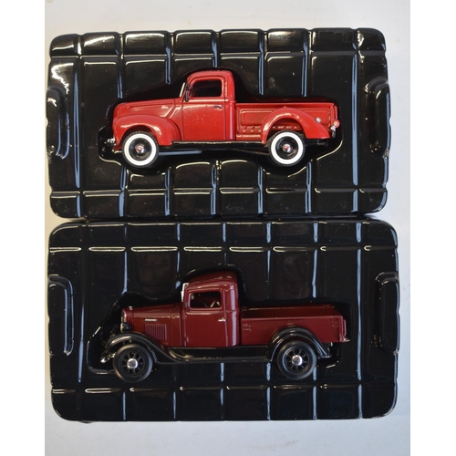 85 - Seven Matchbox Collectibles classic American pick-up trucks to include YTC01-M to 06-M inclusive and... 