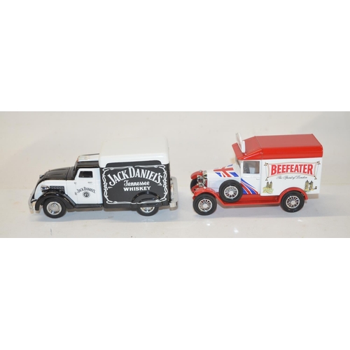 88 - Seven Matchbox Collectibles Legendary Spirits Collection diecast spirit brewers vehicles to include ... 