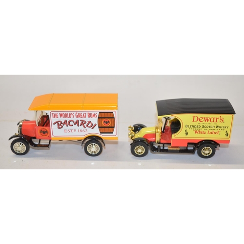 88 - Seven Matchbox Collectibles Legendary Spirits Collection diecast spirit brewers vehicles to include ... 