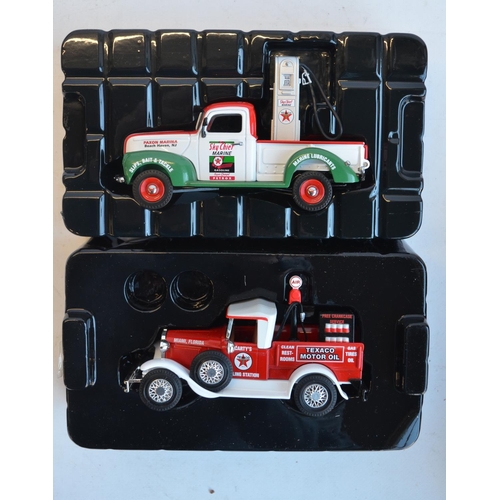 90 - Eleven Matchbox Collectibles diecast Texaco themed American vehicle models to include 6x Platinum Ed... 