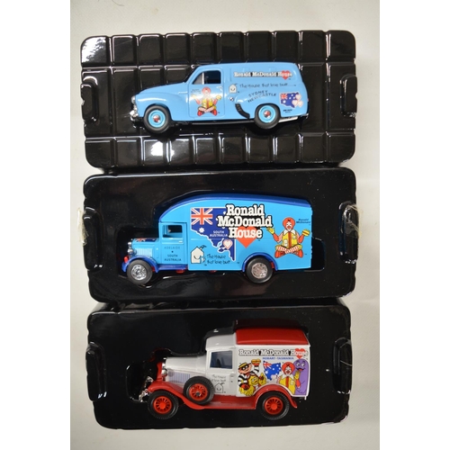 95 - Collection of Matchbox Collectibles diecast Holden and McDonald's Australia models to include YYM380... 