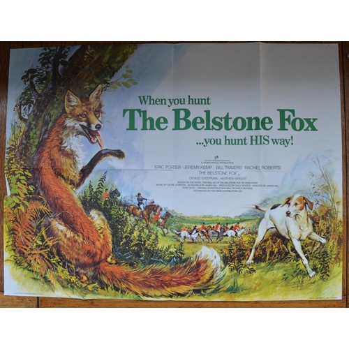 552 - Collection of vintage children's movie quad posters to include Charlotte's Web, The Belstone Fox, To... 