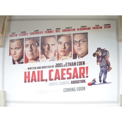 566 - Collection of 30 film release posters to include The Danish Girl, Mama Mia!, Hail Caesar, X&Y, A Pro... 