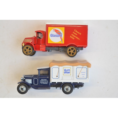 101 - Fourteen Matchbox Models Of Yesteryear diecast German themed vehicle models to include YSL-01-09 inc... 