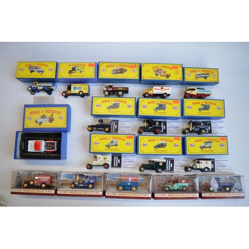 113 - Twelve boxed Matchbox Models Of Yesteryear to include British Police Departments 2006 YPD-01 to 06 i... 