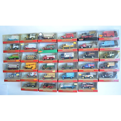 114 - Thirty Four boxed Matchbox Models Of Yesteryear, all models at least near mint (most attached to bas... 