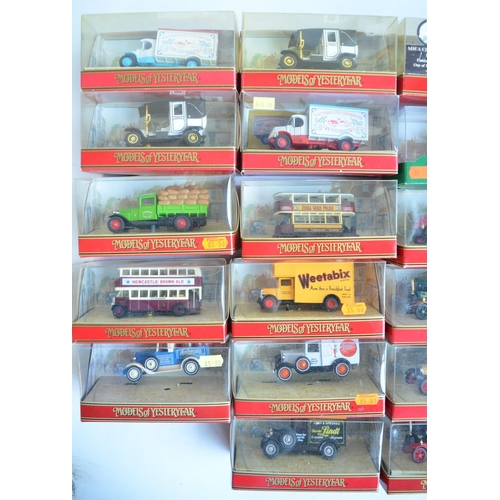 114 - Thirty Four boxed Matchbox Models Of Yesteryear, all models at least near mint (most attached to bas... 