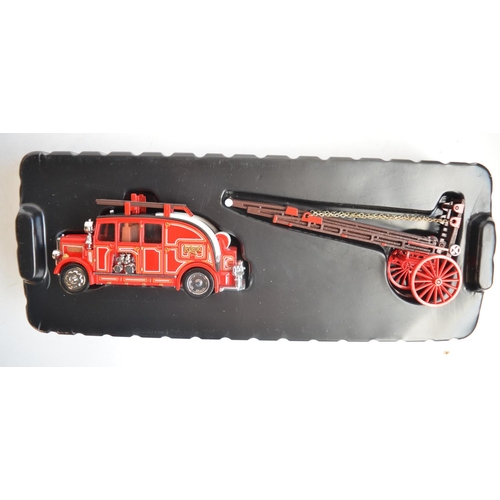 115 - Eleven boxed Matchbox Models Of Yesteryear diecast Fire Engine Series models, YFE01 to YFE11 inclusi... 