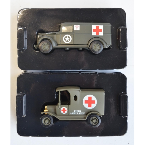 98 - Eight Matchbox Collectibles diecast Ambulance models to include 2x military YY012/SB-M and YY034/SC-... 