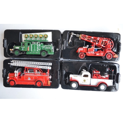 117 - Twelve boxed Matchbox Models Of Yesteryear diecast Fire Engine Series models, YYM35187 to YYM35192 a... 