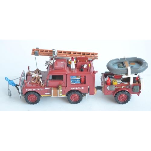 118 - Four boxed Matchbox Models Of Yesteryear diecast Fire Engine Series models, all large engines/sets t... 