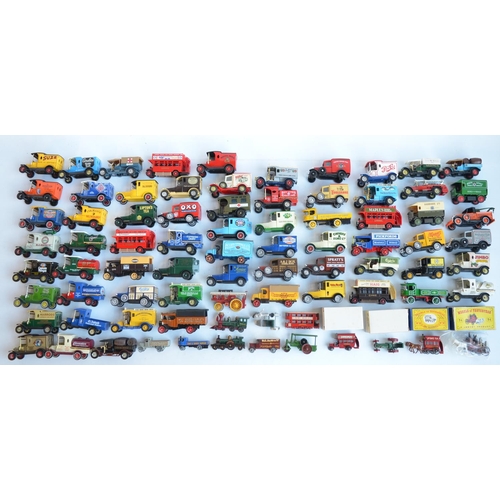 124 - Collection of mostly unboxed Matchbox and Lesney Models Of Yesteryear to include code 3, first serie... 