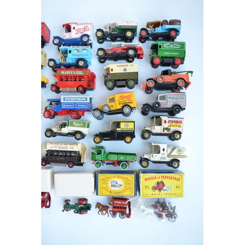 124 - Collection of mostly unboxed Matchbox and Lesney Models Of Yesteryear to include code 3, first serie... 