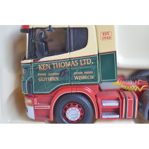 128 - Eight Corgi 1/50 scale diecast limited edition model cab units to include CC13208 DAF XF Space Cab P... 