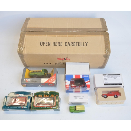 136 - Collection of diecast model vehicles to include Corgi CC82225 Austin Mini Acropolis Rally 2003, 6710... 