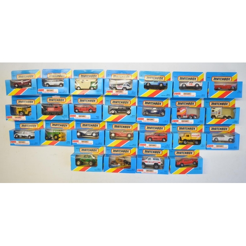 140 - Twenty five boxed early 1980s Matchbox diecast models to include in the MB39 to MB50 ranges, full an... 