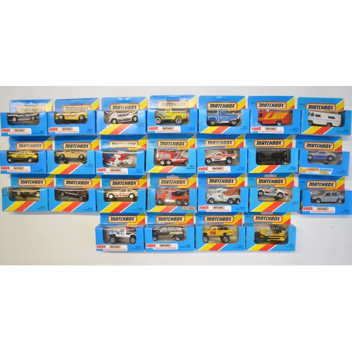 141 - Twenty five boxed early 1980s Matchbox diecast models to include in the MB51 to MB64 ranges, full an... 