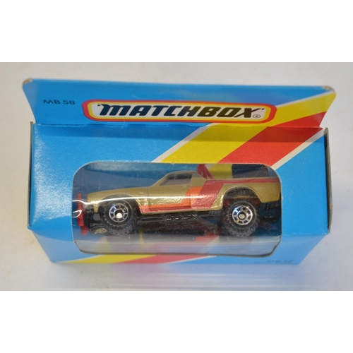 141 - Twenty five boxed early 1980s Matchbox diecast models to include in the MB51 to MB64 ranges, full an... 