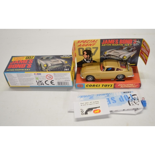 143 - Ten boxed as new modern Corgi reproductions of classic Corgi Toys diecast models to include 261 Jame... 