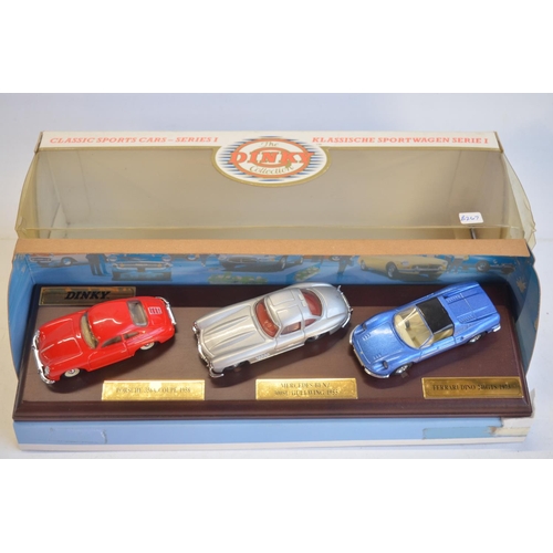 145 - Extensive collection of mostly Porsche related diecast model vehicles, various scales and manufactur... 