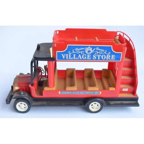 477 - Collection of young child's toys to include Sylvanian Families (narrow boat, bus, Post Office and ac... 