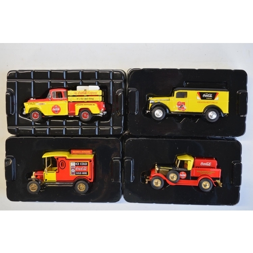 104 - Eight boxed Matchbox Collectibles Coca-Cola themed diecast vehicle models to include YPC01-M to 06-M... 