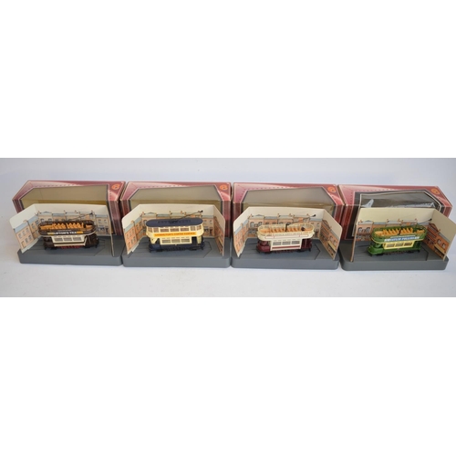 150 - Sixteen Corgi Tramlines 1/76 scale diecast tram models, all boxed. Models in at least excellent, mos... 